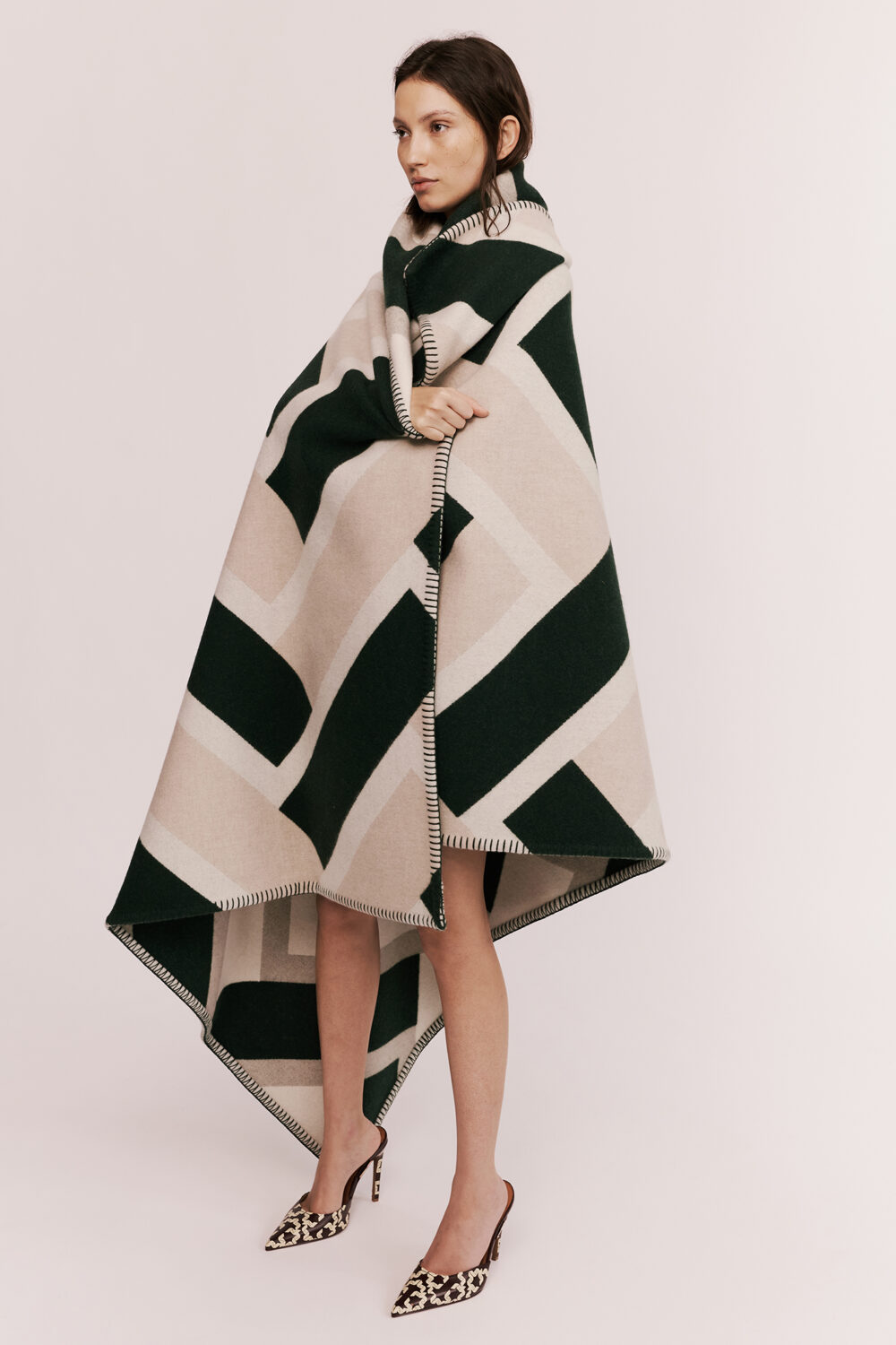Wool Cashmere Blanket – Ivory